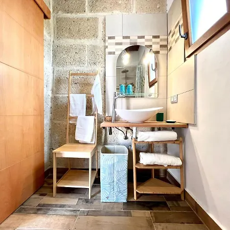Casa Cueva Con Barbacoa, Wifi Y Vista Inmejorable A Oceano Atlantico Σπίτι διακοπών *