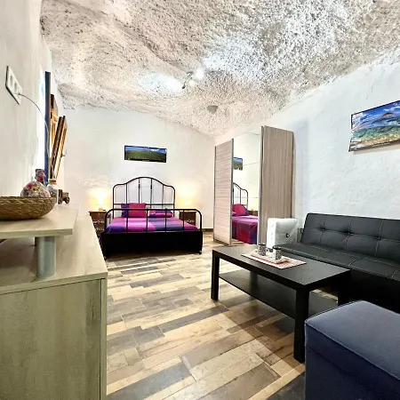 Casa Cueva Con Barbacoa, Wifi Y Vista Inmejorable A Oceano Atlantico